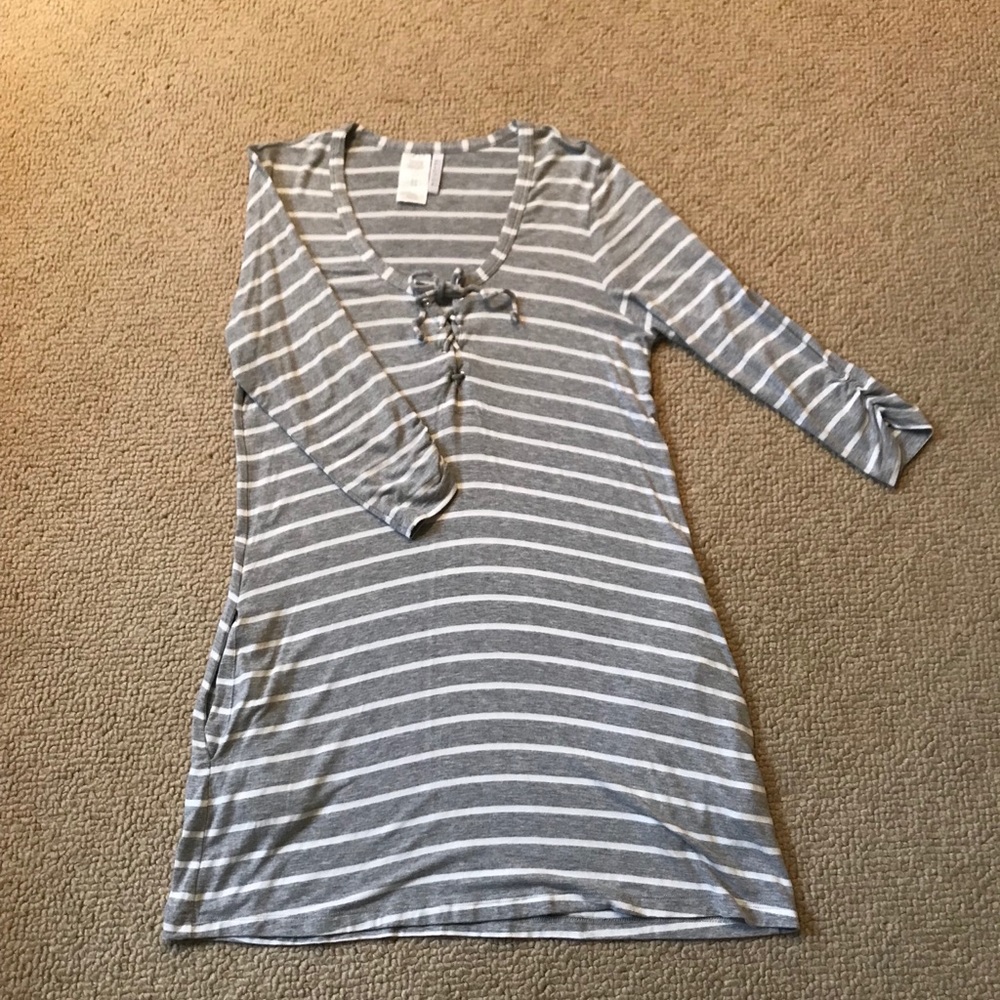 T-shirt dress with pockets